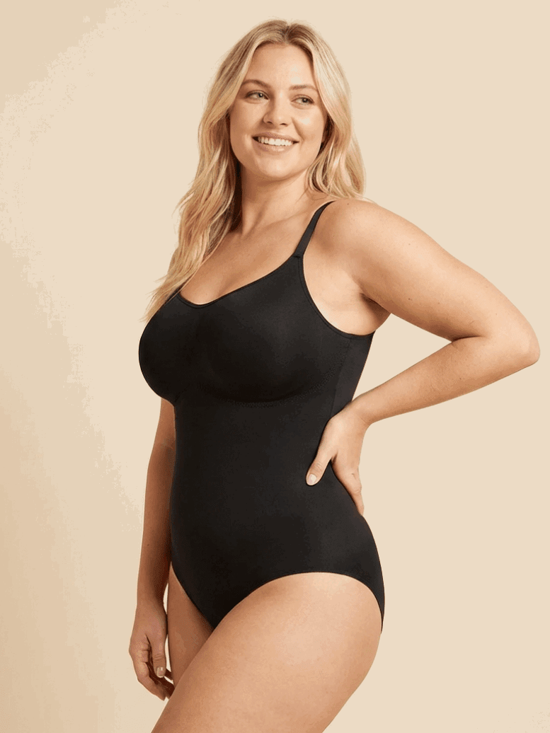 Ademende naadloze shapewear: LumaShape Bodysuit van Novyre