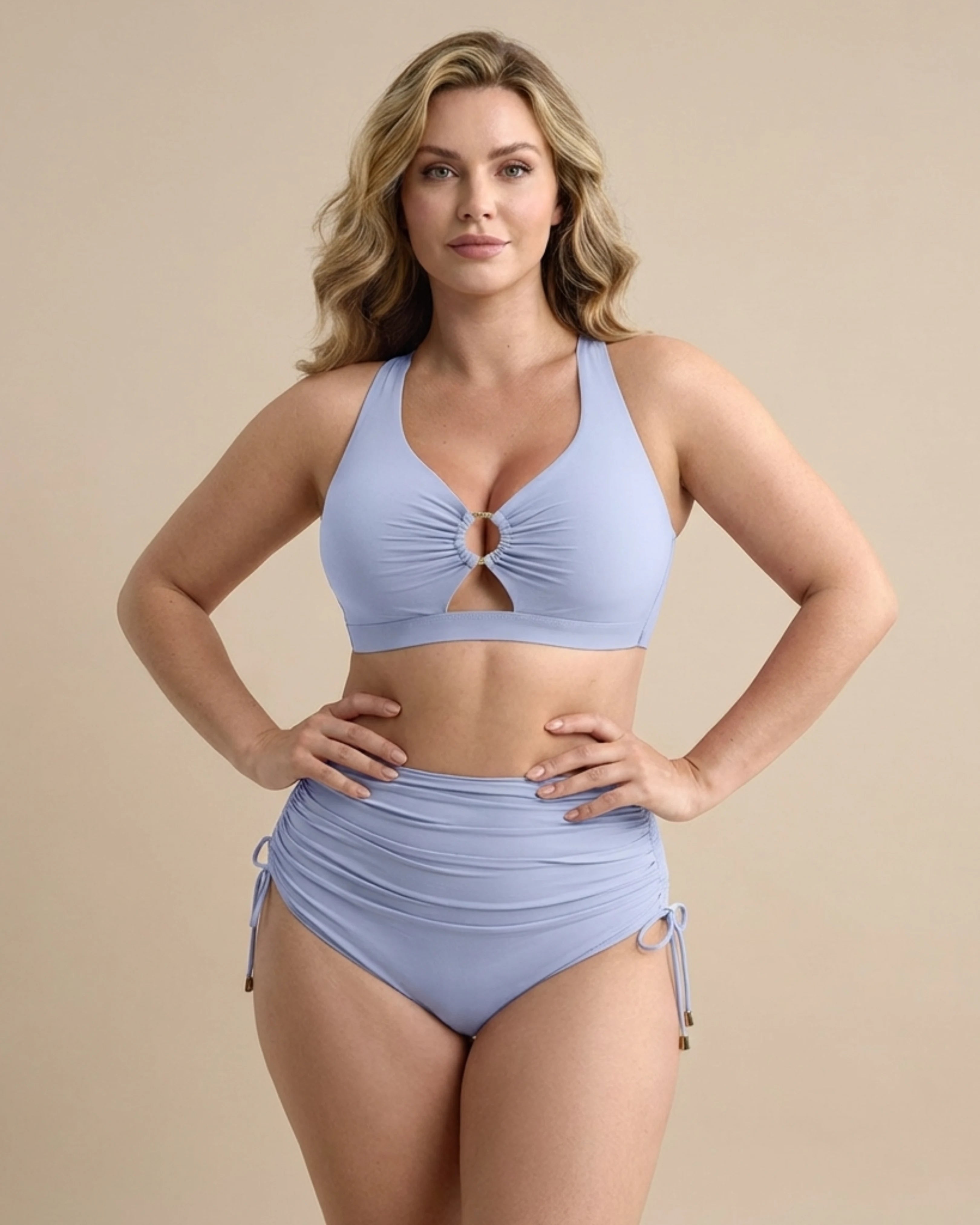 Novyre LumaShape Bikini Set — corrigerende plus-size bikini
